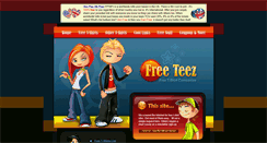 Desktop Screenshot of freeteez.com